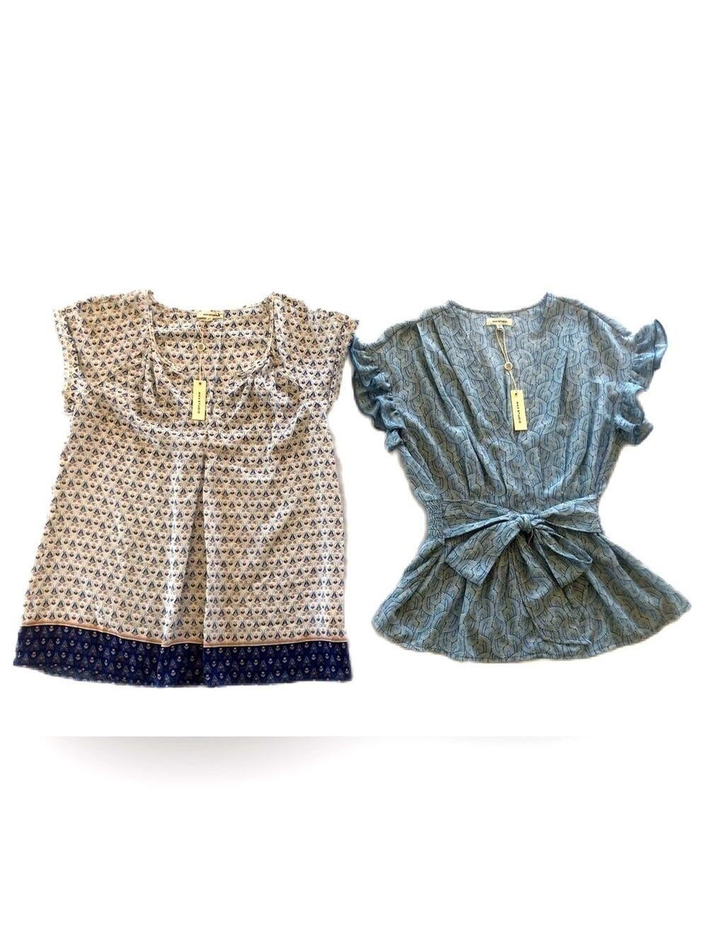 2 Max Studio Blouses Size M Bundle Boho Feminine